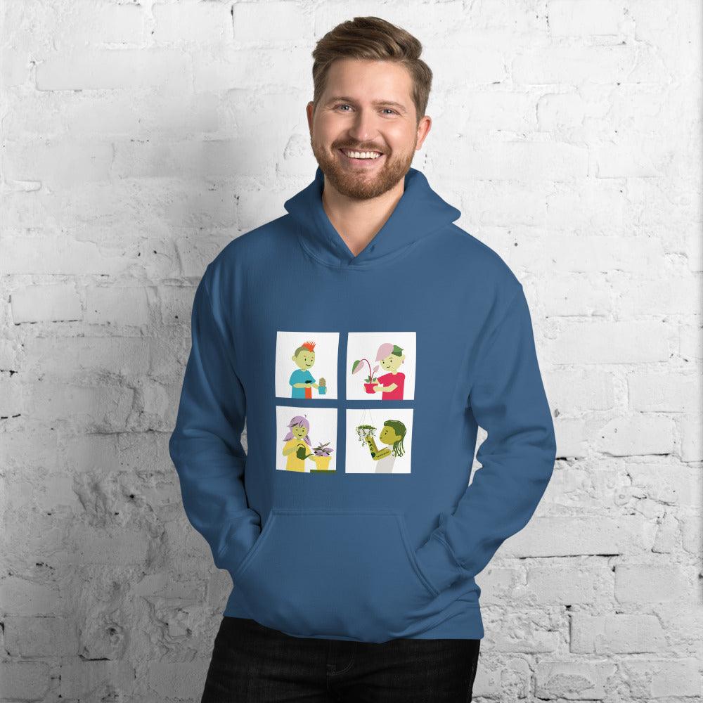 Bumble Plants "Plant Parent Persona" Hoodie (Mens) - Bumble Plants
