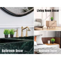 4-Packs Green Artificial Plants Small Faux Plants