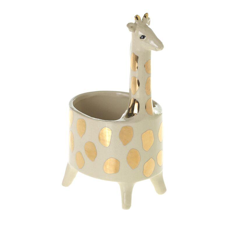 White Giraffe Pot - Bumble Plants