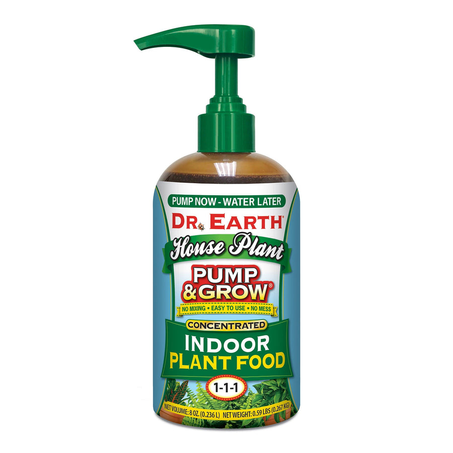 Pump & Grow Liquid-Concentrate Organic Plant Food Fertilizer, 8 Oz. - Bumble Plants