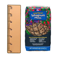 Long Fibered Sphagnum Moss 432 Cu. In. - Bumble Plants