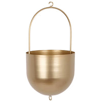Hanging Planter Pots Minimalist Hanging Flower Pots Metal Hanging Plant Baskets Creative for Indoor Outdoor Garden Balcony