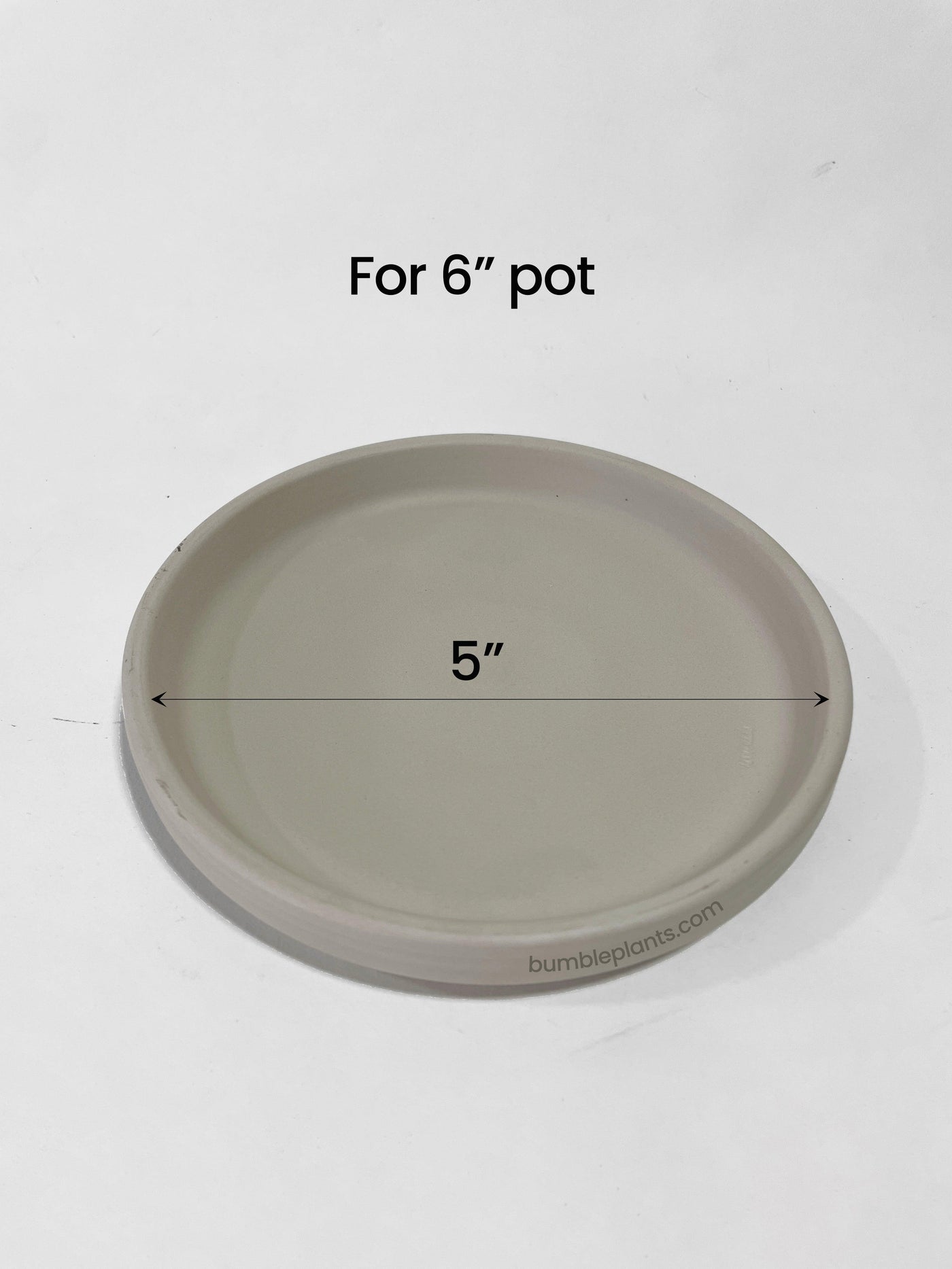 Modern Troy Granite Pot Saucer - Bumble Plants