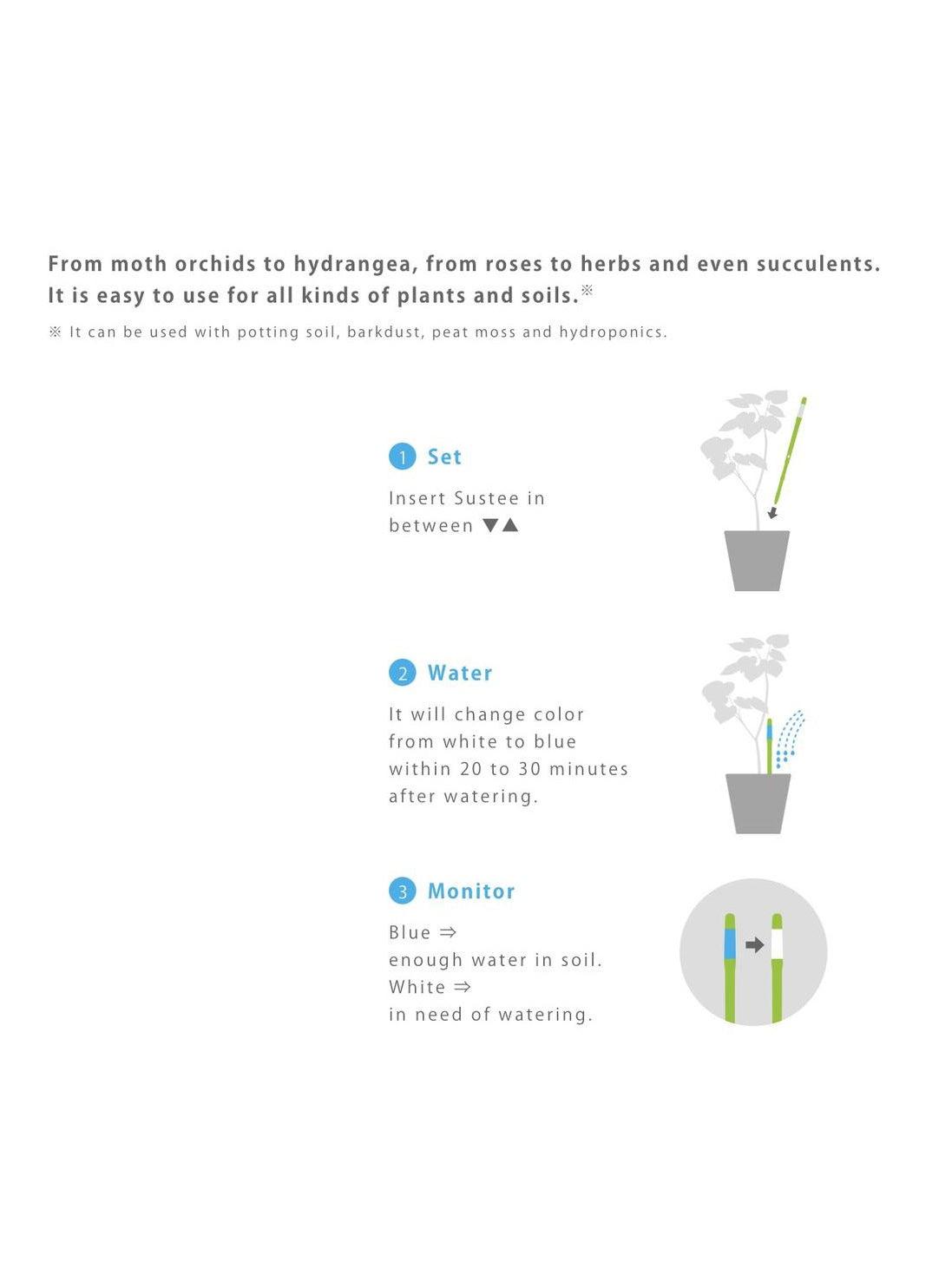 Sustee Aquameter Plant Moisture Sensor - Bumble Plants