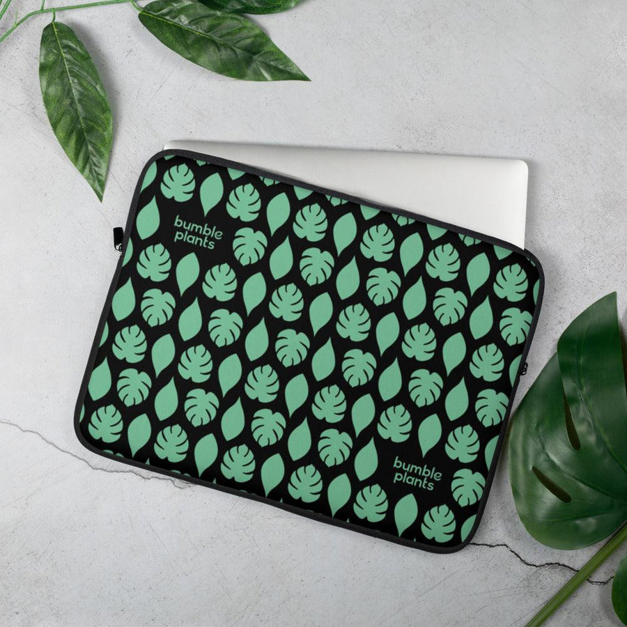 Bumble Plants "Monstera Galore" Laptop Sleeve